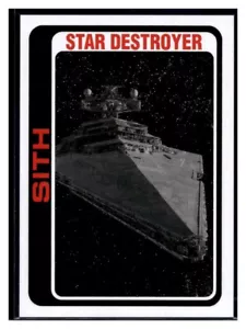 Tarjeta de destructor estelar 2023 Topps Star Wars Throwback Thursday #60 (Cantidad) - Imagen 1 de 2