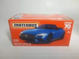 Matchbox 2024 Mattel Mercedes-AMG SL 63 67/100 Box Modellino 1/64 - Foto 1 di 1