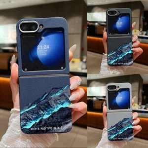 For Samsung Z Flip6 Flip5 Flilp4 3 Shockproof TPU Mountain Slim Phone Case Cover - Picture 1 of 21