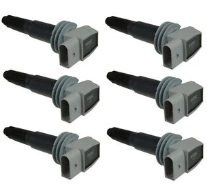 Set of 6 NGK Direct Ignition Coils for Porsche 911 Boxster Cayman - Picture 1 of 1