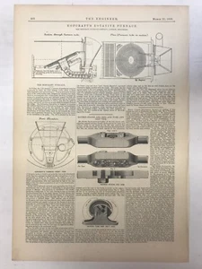 Hopcraft's Rotative Furnace: The Engineer 1889 - Picture 1 of 2