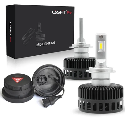 Faros LED Lasfit H7 haz bajo para Mercedes Benz GLC300/GLC250 2016-2019 Foto 1 de 4