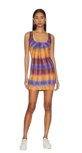 Cotton Citizen Damen Größe S Verona Minikleid Batik Trägerkleid Neu mit Etikett UVP $ 180 - Bild 1 von 8