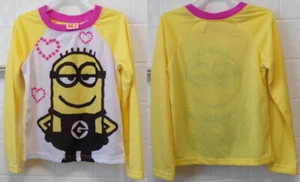 Despicable Me Minion Little Girls' Pajama Top ONLY Size 6/6X New - Picture 1 of 1