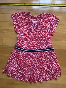 Girls GYMBOREE dress SIZE 7 Hearts %100 Rayon NWOT - Picture 1 of 4