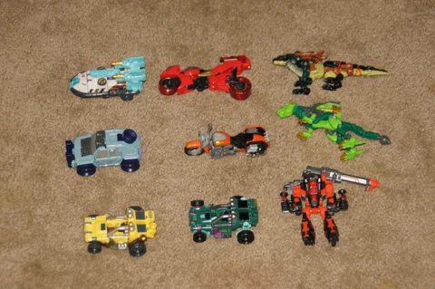 Transformers Cybertron Lot of 9 Scout Class Decepticon Figures Complete Cover