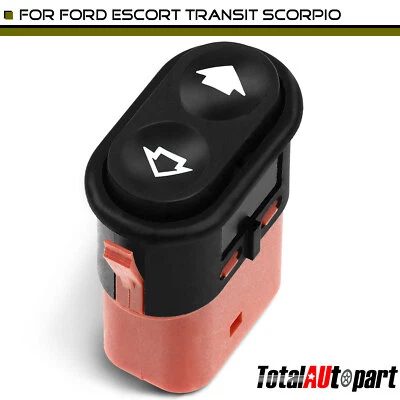 Interruptor de ventana eléctrica para Ford Escort 1995-2000 delantero derecho o trasero 95BG14529AB Foto 1 de 4