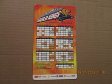 WCHL Colorado Gold Kings Vintage 2001-2002 Team Logo Hockey Magnet Schedule