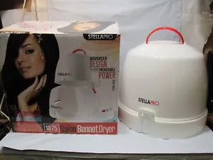 StellaPro Salon Bonnet Hair Dryer 1875 New in Box Model 9908 (O52M) - Picture 1 of 11