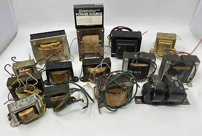 Lot Of 15 Various Power Transformers 120v - Vintage - Ac / Dc Untested - Copper • 97.89$