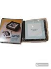 APT 9 Glass Photo Coasters Set Of Four With Holder Holds 3x3 Inch Photo