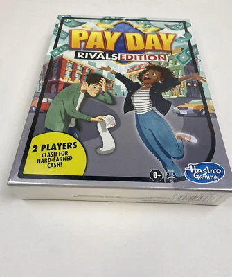 Hasbro Gaming Pay Day! Rivals Edition 2 Players Ages 8+ Factory Sealed - New - Image 1 of 2