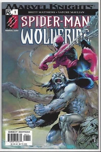 SPIDER-MAN WOLVERINE #1 MARVEL KNIGHTS 2003 NEAR MINT+ 9.6 - Picture 1 of 1