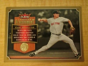 Fleer Tradition Crowning Achievement Curt Schilling 2007 #CA-CS Boston Red Sox - Imagen 1 de 2