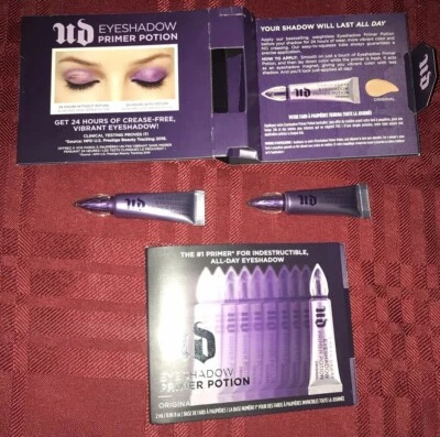 2X URBAN DECAY Original Primer Potion Travel Sizes 0.06 oz each New - Image 1 of 4