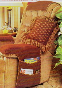 COWBOY Armchair Set/Decor/Crochet Pattern INSTRUCTIONS ONLY - Picture 1 of 1