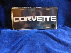 CORVETTE BLACK AND SILVER   MADE USA - Picture 1 of 2