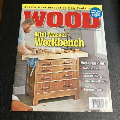 Better Homes & Gardens Wood Magazine Issue 279 Dec./Jan21-22 many marvel workben - Image 1 of 4