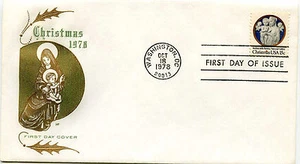 1768, Christmas 1978, Madonna, Farnam, HF, FDC - Picture 1 of 1
