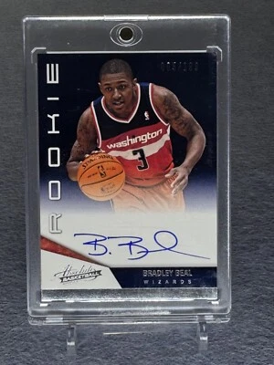 Bradley Beal 2012-13 Absolute #157 Rookie Auto RC #d 005/199 Wizards Suns - Image 1 of 2