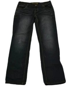 Coogi Woman's Authentic Sexy Denim Distressed Jeans Size 13/14 - Picture 1 of 11
