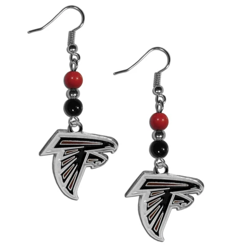 NFL Atlanta Falcons Beaded Earrings Cover