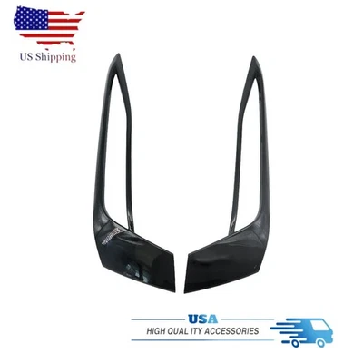 Cubierta de moldura de rejilla de luz antiniebla delantera brillante para BMW 540i, 540i xDrive G30 2017-2020 Foto 1 de 4