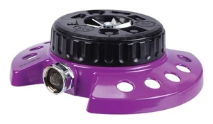 Dramm 10-15020 Assorted Colors 9-Water Pattern Metal ColorStorm Turret Sprinkler - Picture 1 of 3