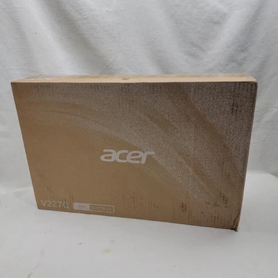Acer V227Q Hbmipx 21.5" Full HD LED Monitor 16:9 Black NEW Sealed Box - Image 1 of 4