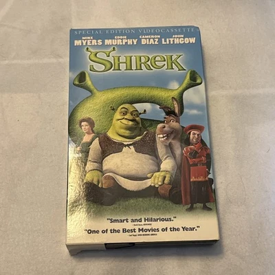 SHREK (VHS 2001) SPECIAL EDITION BIG BOX  - Image 1 of 4