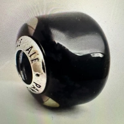 Подлинный Pandora, черный мини муранского стекла подвеска #793117C00 - Изображение 1 из 3