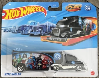 Hot Wheels Track Fleet DC Comics Hype Hauler The Justice League New 2025 Casting - Image 1 of 2