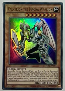 Valkyrion The Magna Warrior YGLD-ENB01 (NM) Ultra Rare Unlimited YuGiOh 2020 - Picture 1 of 3