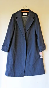 BNWT Helene Berman Wool Blend Coat, Navy, Sz 14 - was £195! - Picture 1 of 7