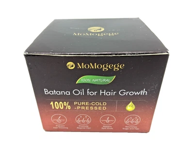 MoMogege Batana Oil for Hair Growth, 100% Pure Cold Pressed, Exp. 04/11/2027 - Image 1 of 4