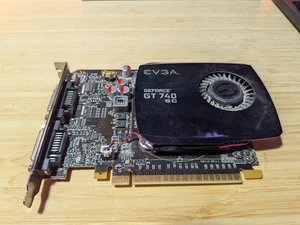 EVGA NVIDIA GeForce GT 740 2GB DDR3 Graphics Card (02GP42742KR) - Picture 1 of 3