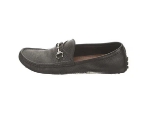 Gucci Horsebit Black Loafer Driver Moccasin Shoe Size. 9 G / US 9.5 - Picture 1 of 5
