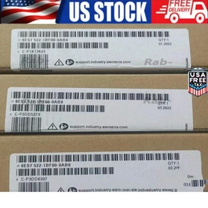 New Siemens 6ES7522-1BF00-0AB0 S7-1500 digital output module 6ES7 522-1BF00-0AB0 - Picture 1 of 5