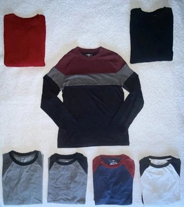 8 Shirts Boys Large 12 14 Ultimate Long Sleeve Tee Awesomely Soft Urban Pipeline - Picture 1 of 12
