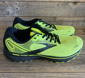 Zapatillas deportivas Brooks Ghost 14 amarillo neón para correr zapatos para hombre talla 13 cómodas - Imagen 1 de 8