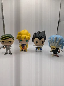 Anime Funko Pop Lot x4! Dragonball Z And My Hero Academia! Goku, Vegeta, MORE! - Picture 1 of 18