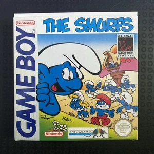 Game Boy Nintendo The Smurfs 1993 Complete In Box (CIB) - Picture 1 of 9