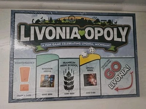 Livonia Opoly Board Game - Michigan Monopoly - NEW & SEALED - Picture 1 of 5