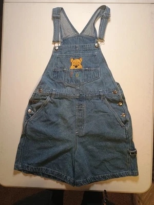 Mono corto Winnie The Pooh bordado talla 10 de colección Disney Denim Denim para mujer Foto 1 de 4