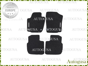 NEW LHD CAR FLOOR MATS FOR SKODA RAPID 2012-2019 VELOUR CARPET LINERS AUTO RUGS - Picture 1 of 4