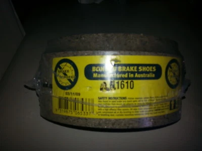 ZAPATOS DE FRENO N1610 SE ADAPTA A HONDA CIVIC AM AG AH AK 1200 1300 1500 ED EE EC 1984-1992 Foto 1 de 4