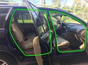 Seals EPDM Steel Belt Weatherstrip OEM Replacement Accessories Car Body Door  - Foto 1 di 11