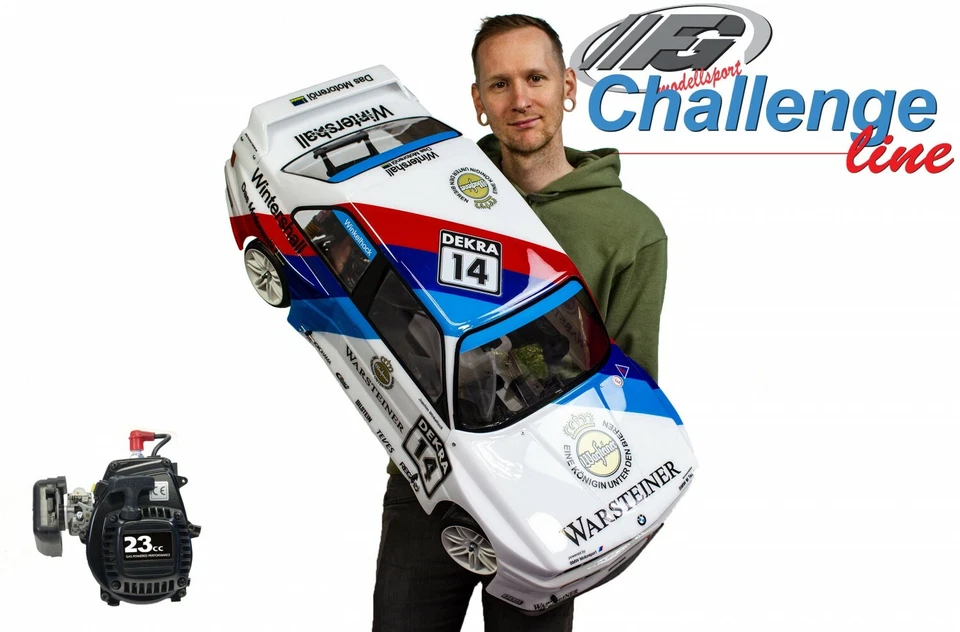 FG Challenge 510 Line BMW M3 E30 mit 26 cm³ FG-Motor - rc car with BMW M3 E 30 - Bild 1 von 1