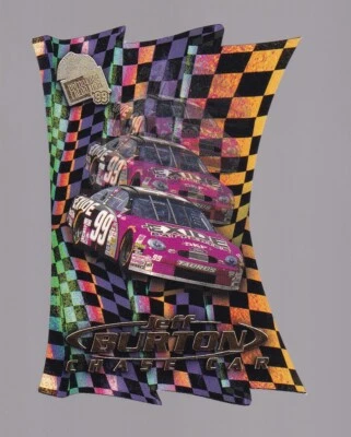 1999 Press Pass Chase Car Jeff Burton Die Cut #SC8B - Image 1 of 2