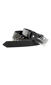 DAMEN MARKEN LEDER GÜRTEL SCHWARZ ECHTES LEDER GR. 085, 095, 115 1015550962 - Bild 1 von 1